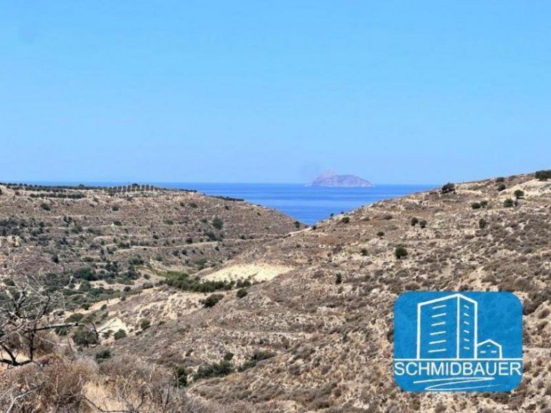 Kamilari Kreta, Kamilari: Grundstück mit Meerblick inmitten wilder Natur zu verkaufen Grundstück kaufen